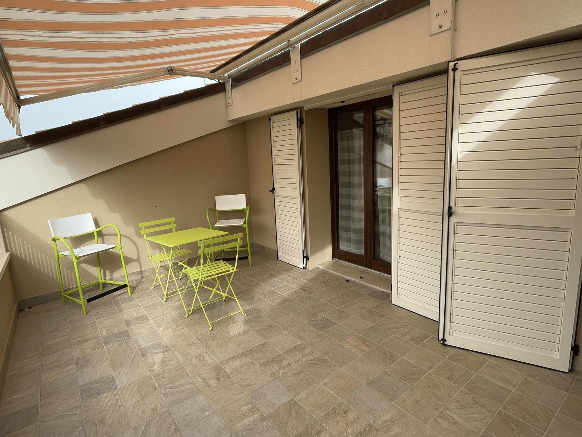 Apartmán Casa Giorgio Fano Exteriér fotografie